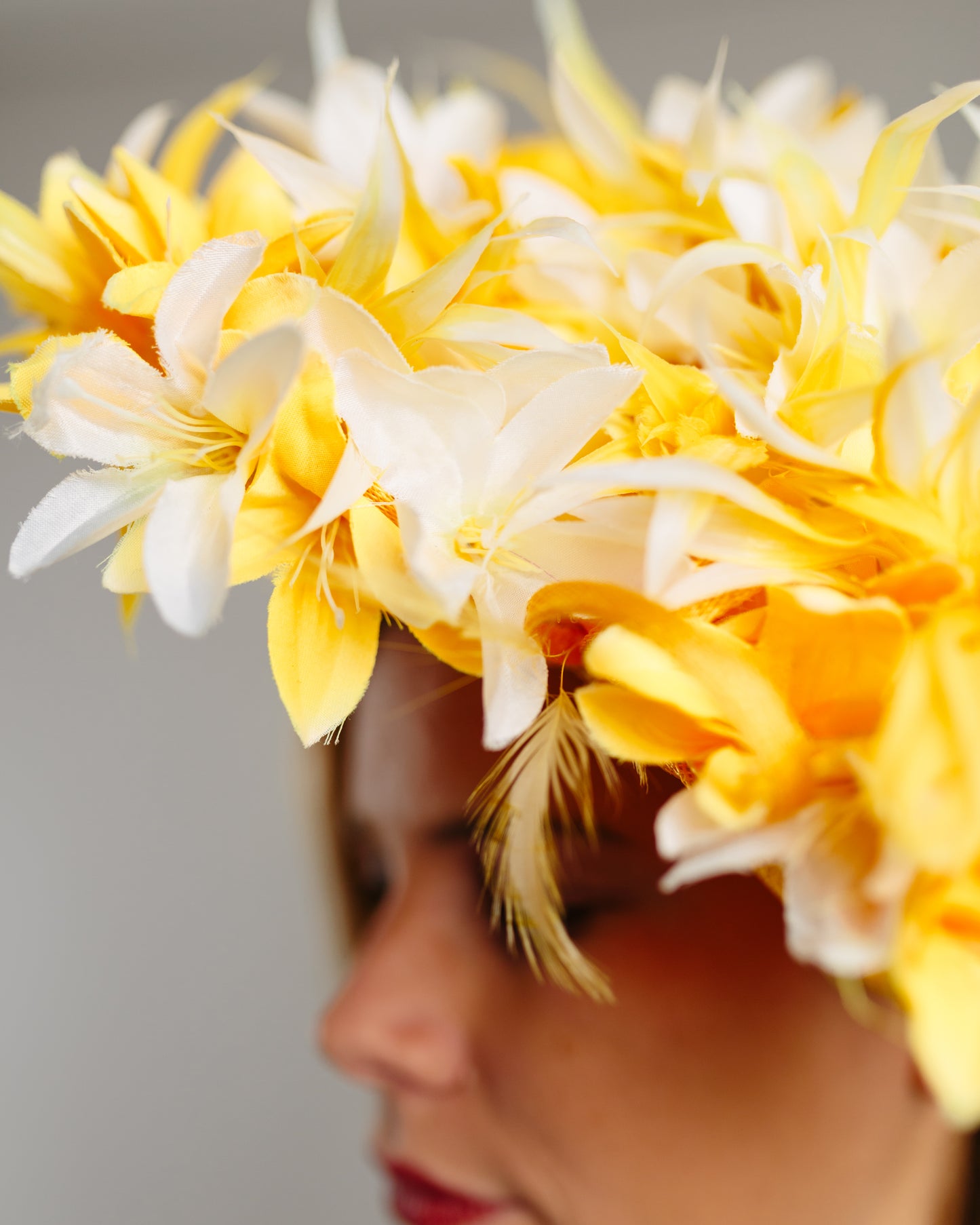 Natura Aura - Flower Fascinator Headband