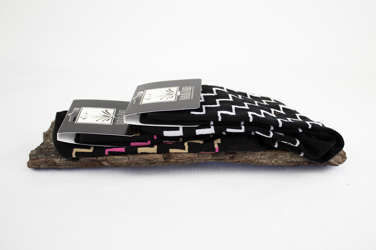 Natura Aura Unisex Sock Range - Designer Poutama Sock