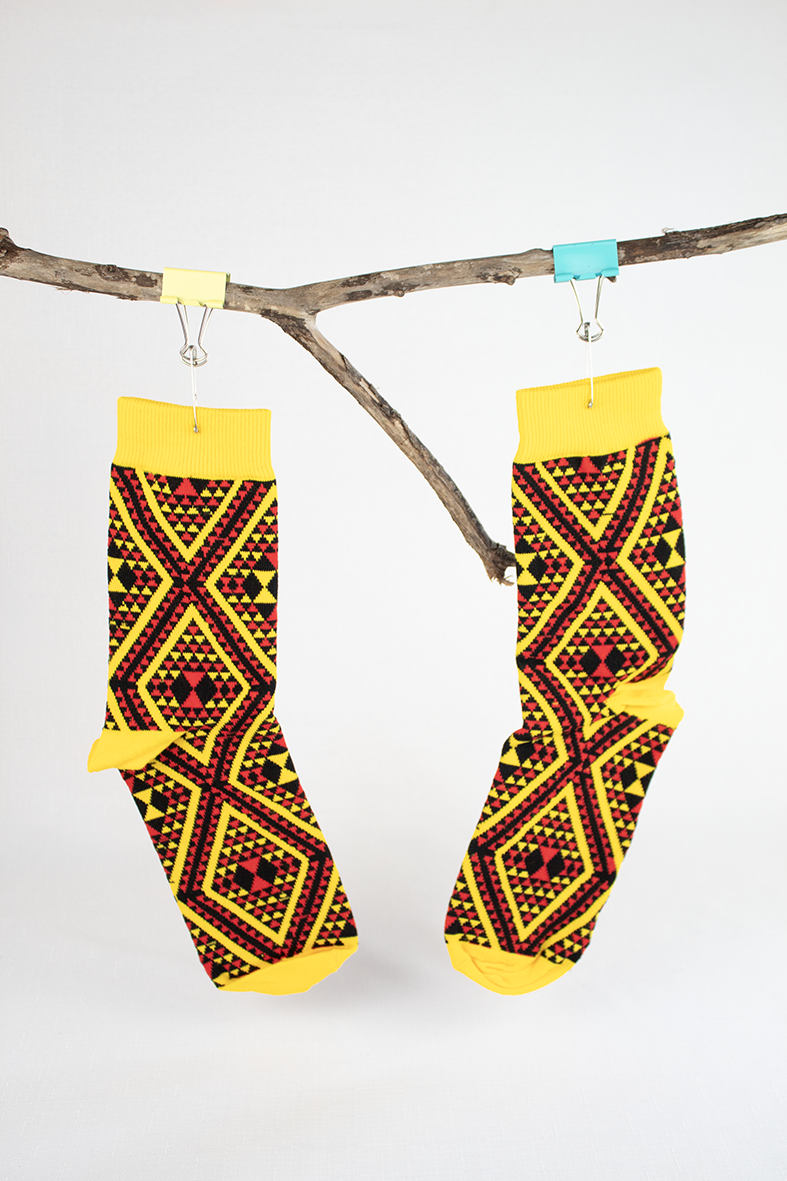 Natura Aura Unisex Sock Range - Designer Taniko Sock