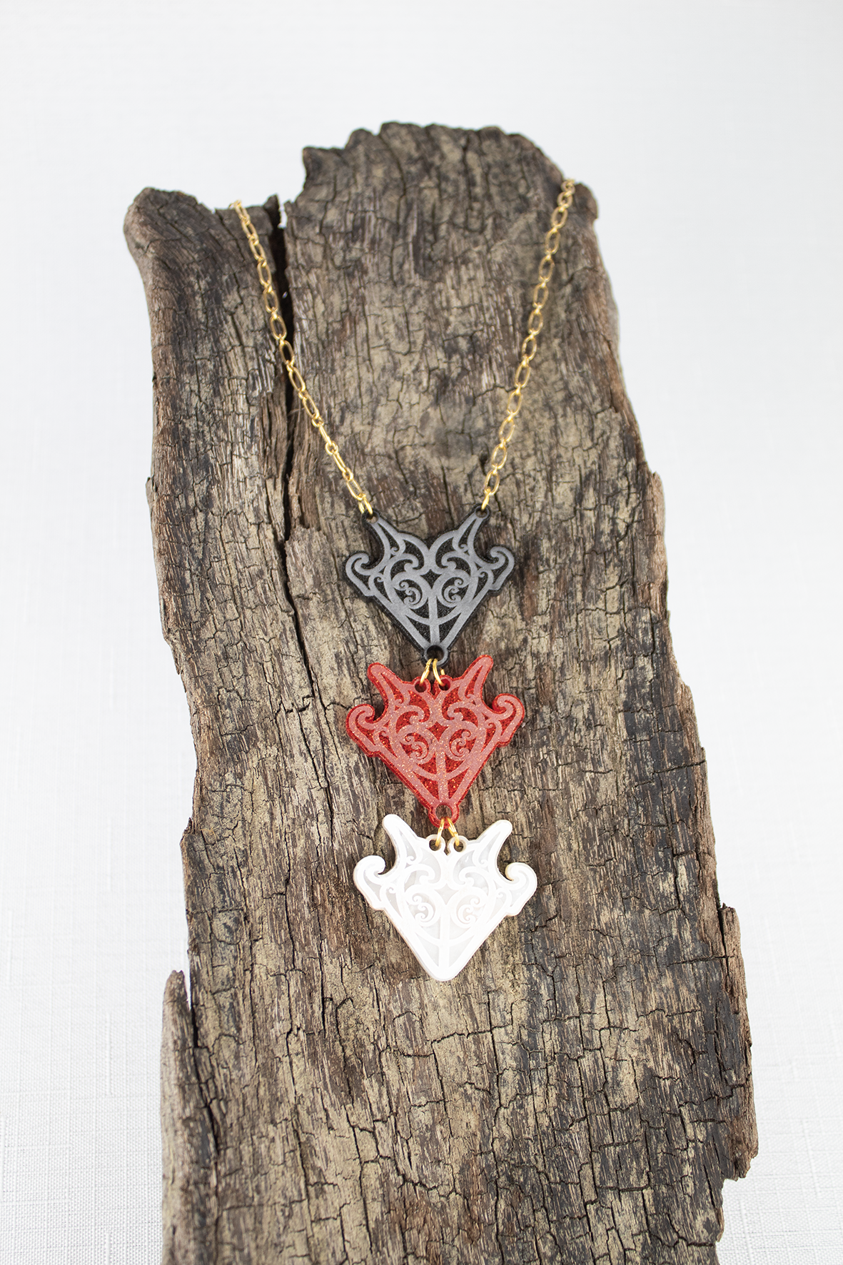 Natura Aura & MISS MAIA Designer Necklace Range - Tipu I Stacked Necklace