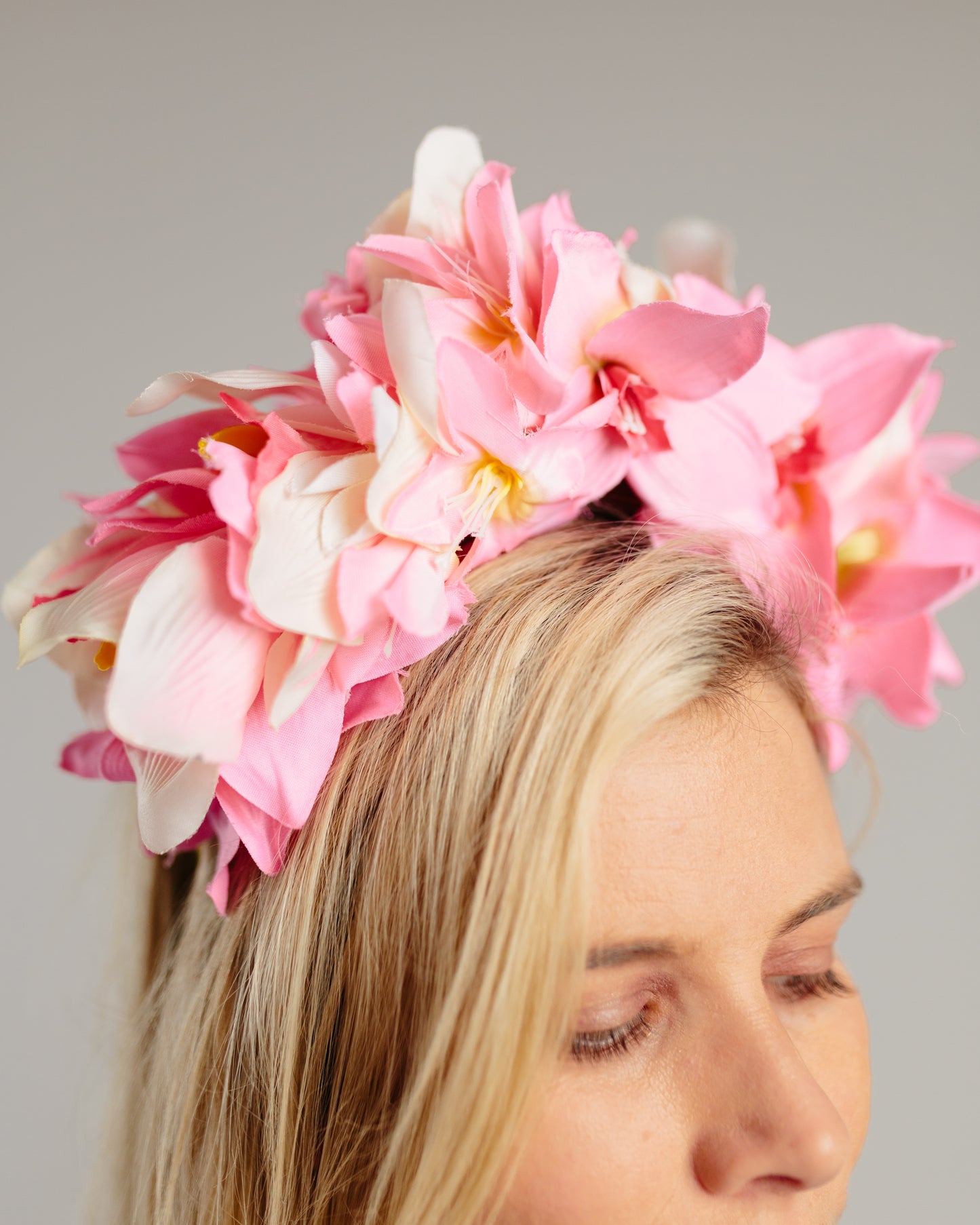 Natura Aura - Flower Fascinator Headband